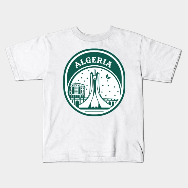 Algeria Kids T-Shirt by lounesartdessin